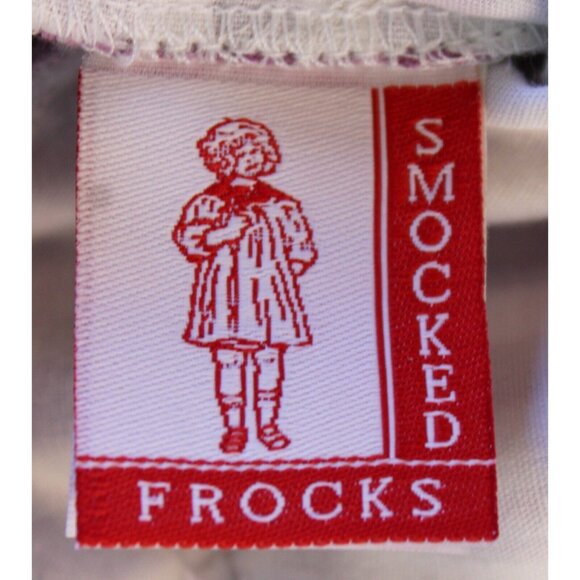 Kelly's Kids Smocked Frocks Dress sz 7 Hawaiian Bear OCean Beach Spring Summer - Picture 11 of 12